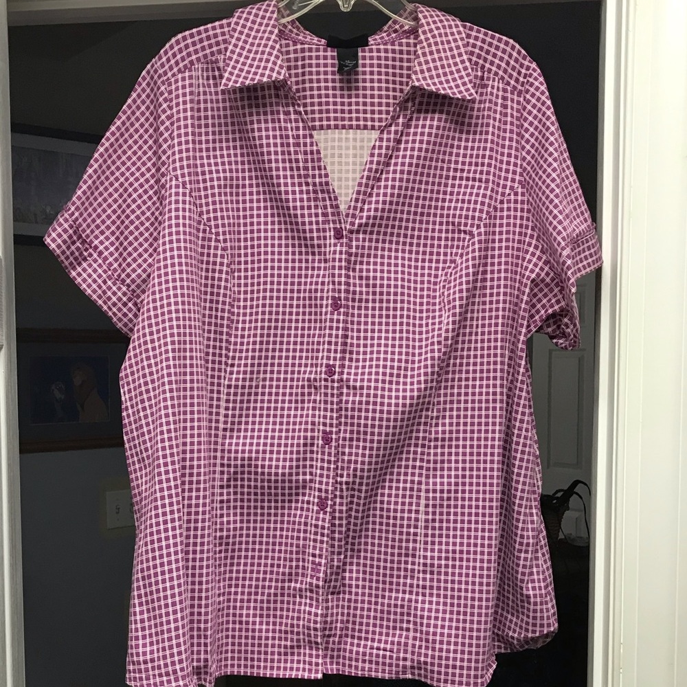 Lane Bryant Pink Blouse